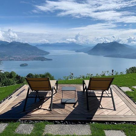 Private Luxury Spa & Silence Retreat With Spectacular View Over The Lake Maggiore Stresa Exterior foto
