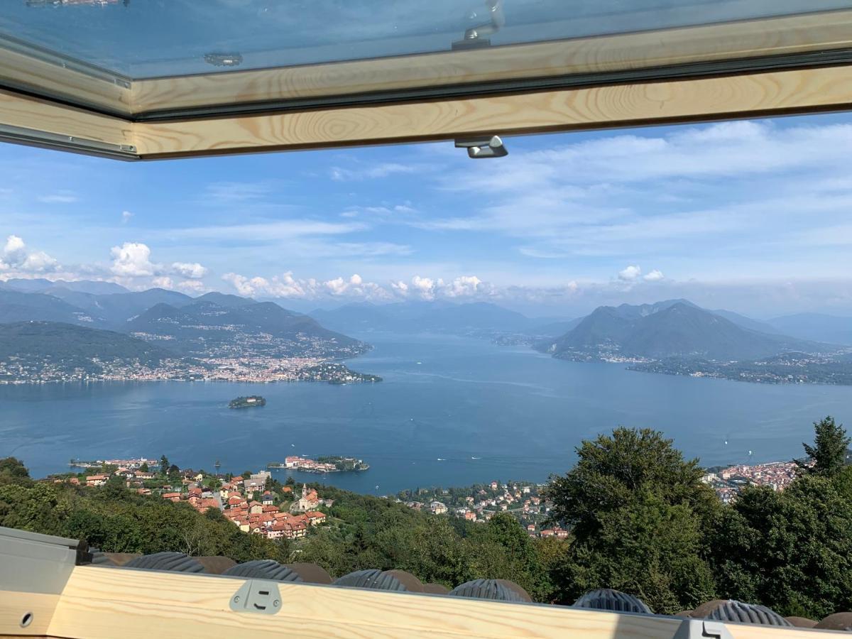 Private Luxury Spa & Silence Retreat With Spectacular View Over The Lake Maggiore Stresa Exterior foto