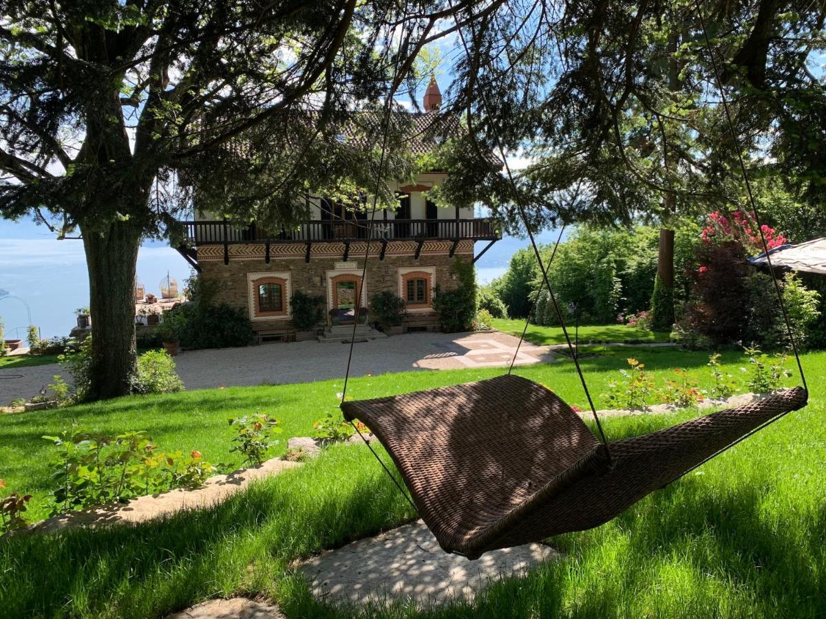 Private Luxury Spa & Silence Retreat With Spectacular View Over The Lake Maggiore Stresa Exterior foto
