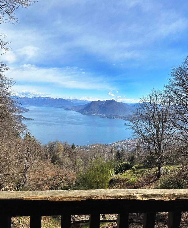 Private Luxury Spa & Silence Retreat With Spectacular View Over The Lake Maggiore Stresa Exterior foto