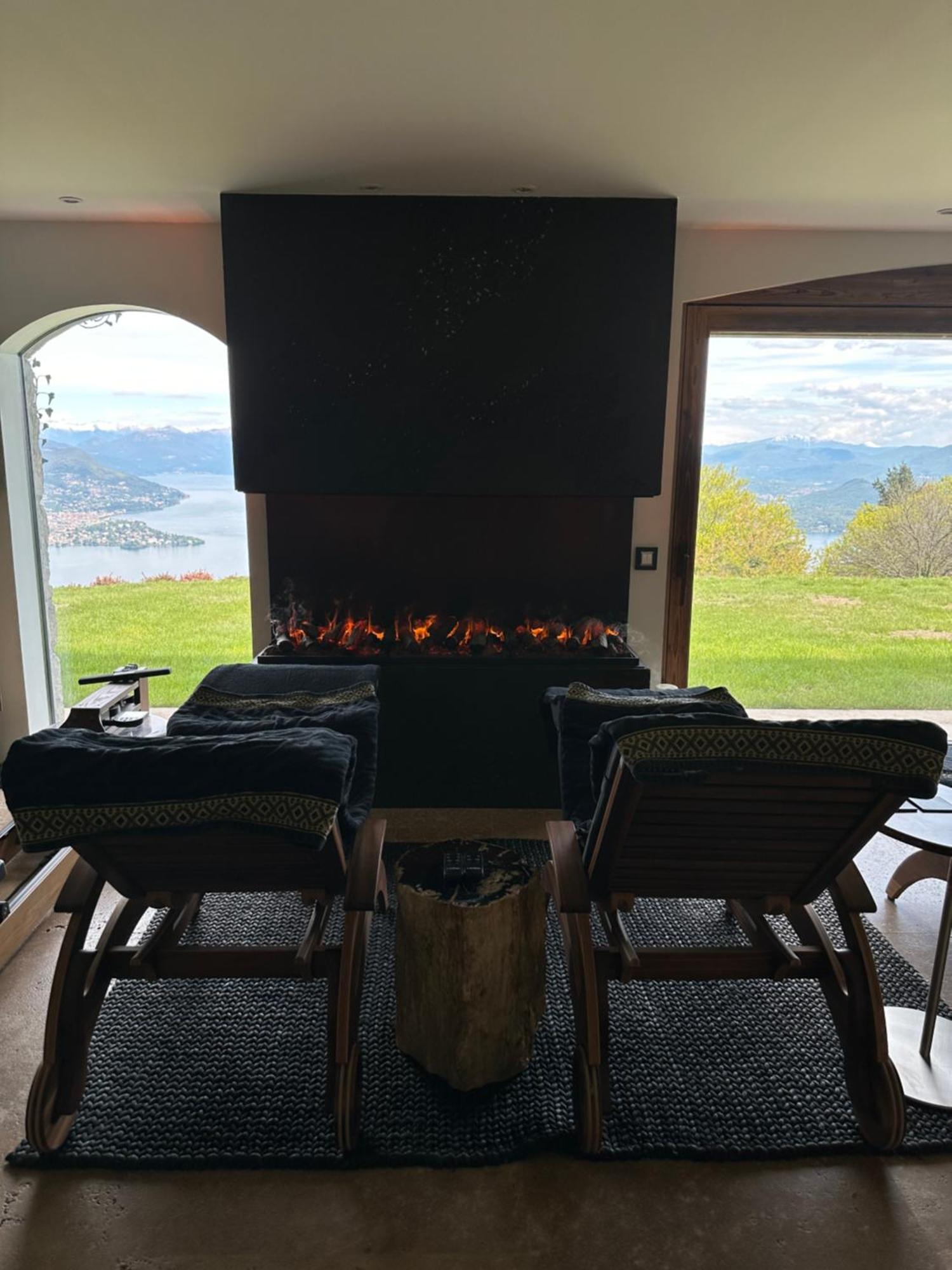Private Luxury Spa & Silence Retreat With Spectacular View Over The Lake Maggiore Stresa Exterior foto