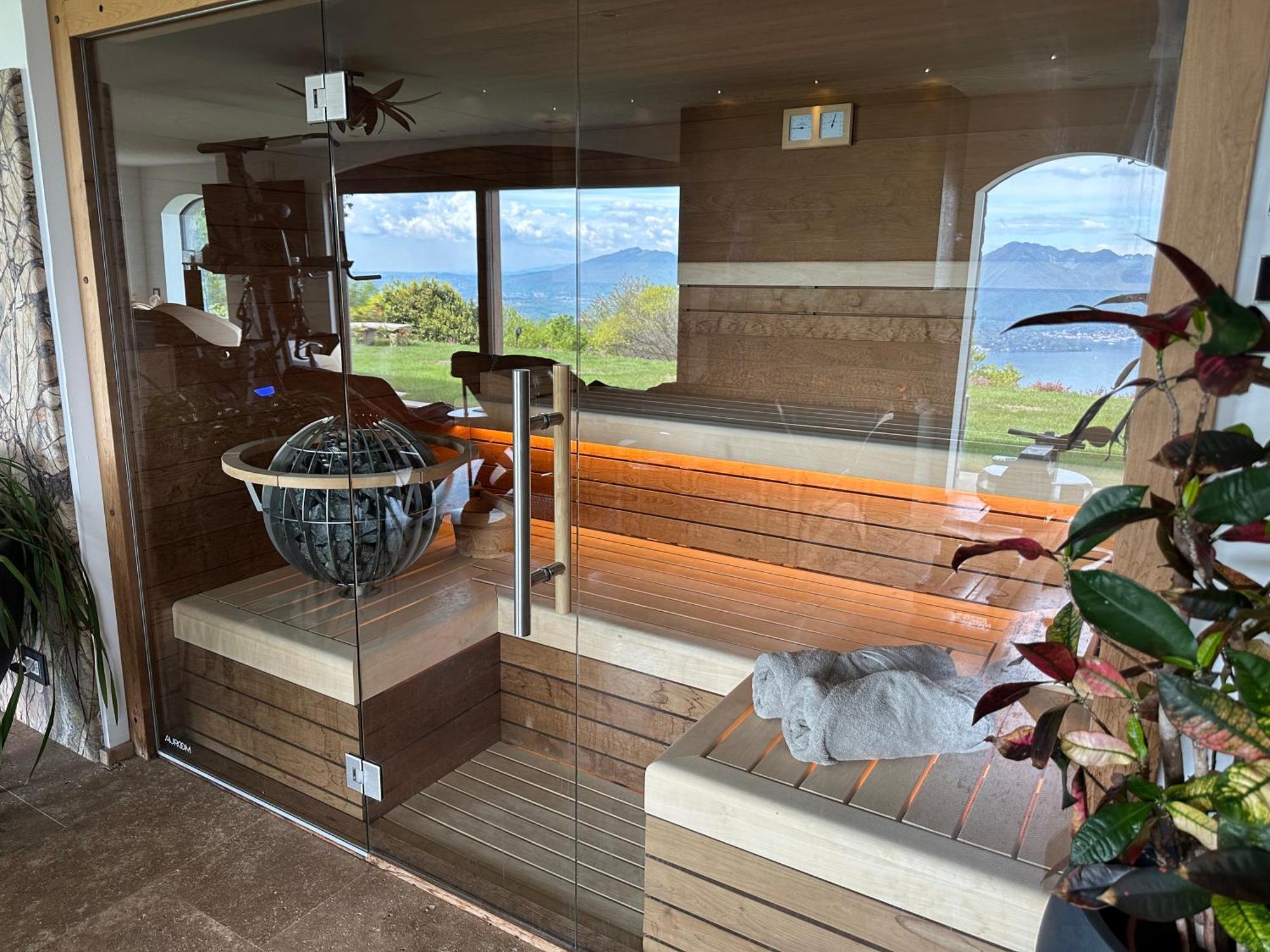 Private Luxury Spa & Silence Retreat With Spectacular View Over The Lake Maggiore Stresa Exterior foto