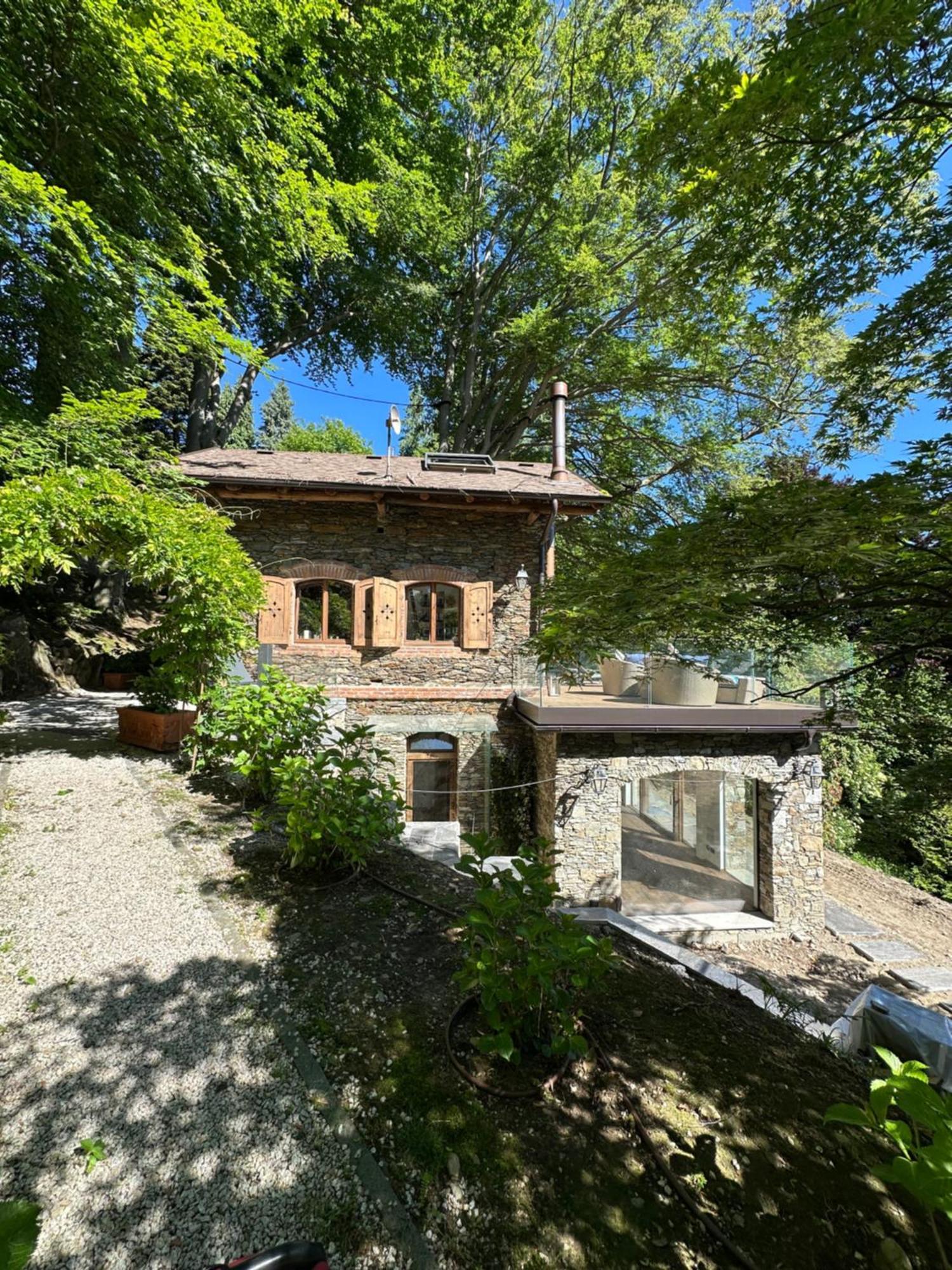 Private Luxury Spa & Silence Retreat With Spectacular View Over The Lake Maggiore Stresa Exterior foto